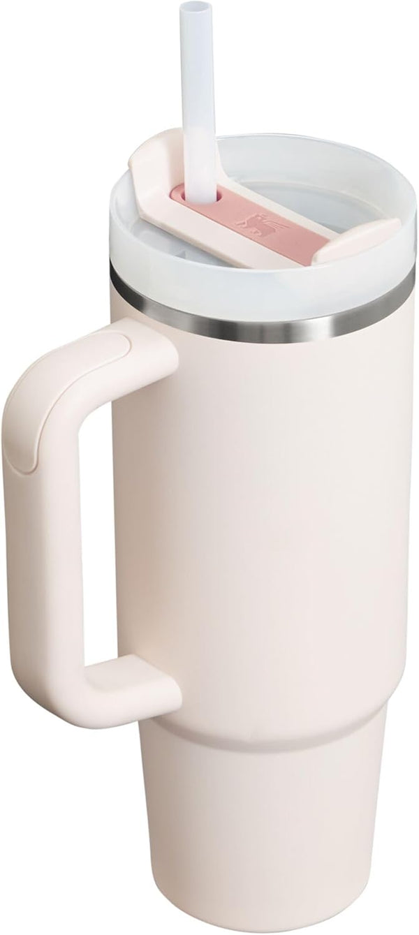 Stylish Travel Tumbler with Straw