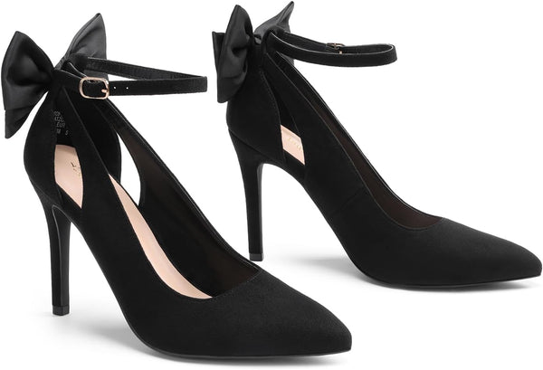 Elegant Stiletto Bow Heels