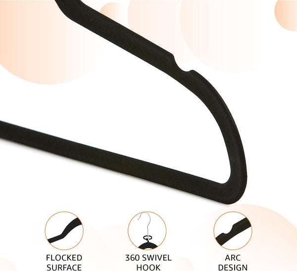 Velvet Hanger Set for Women