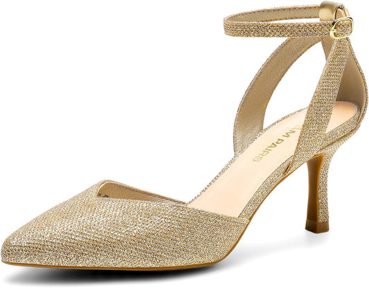 Elegant Comfort Kitten Heels
