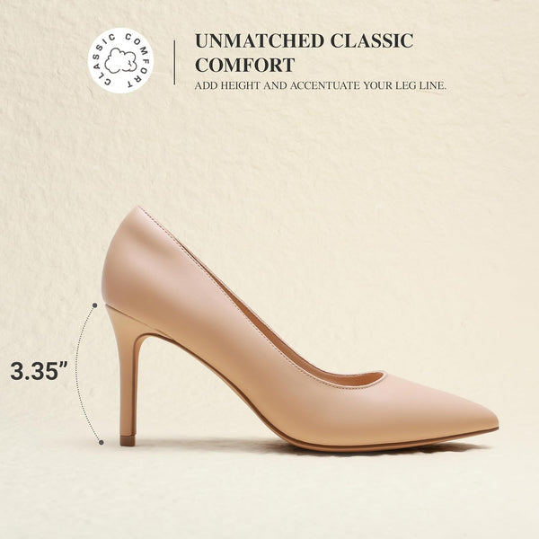 Chic Comfort Heeled Pumps