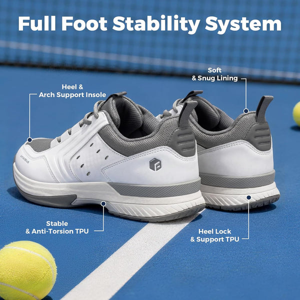 Wide Fit Court Comfort Shoes
