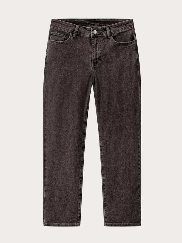 Casual Wide Leg Denim Pants
